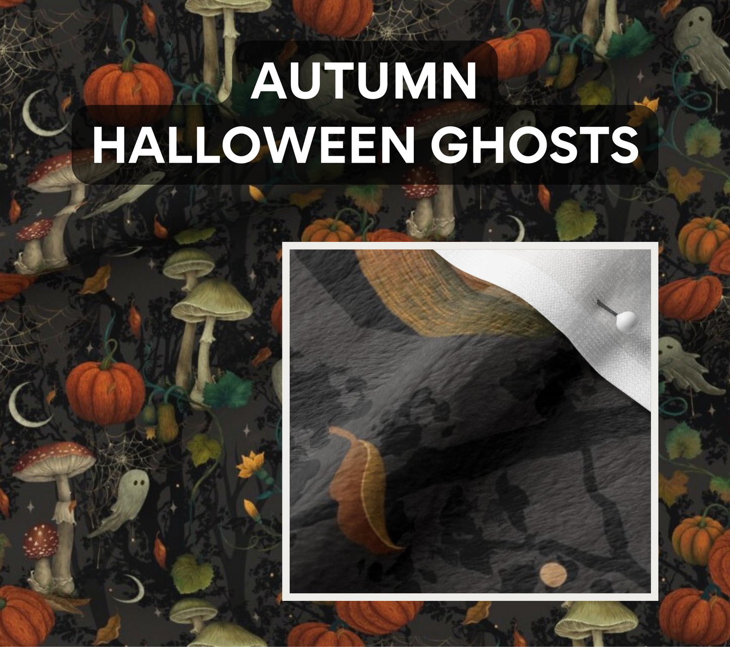 Halloween Collection - Curated Prints for Custom Grownup Blankies