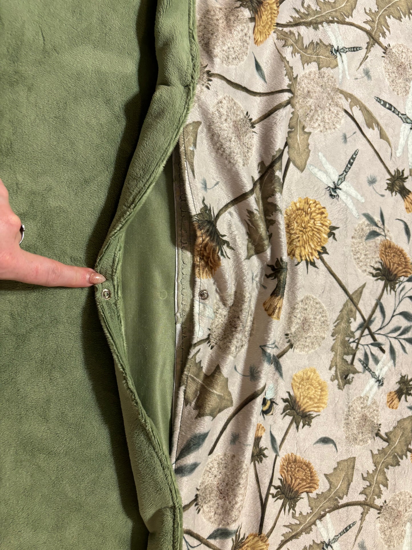 Entomb Baby Blankie into New Grownup Blankie