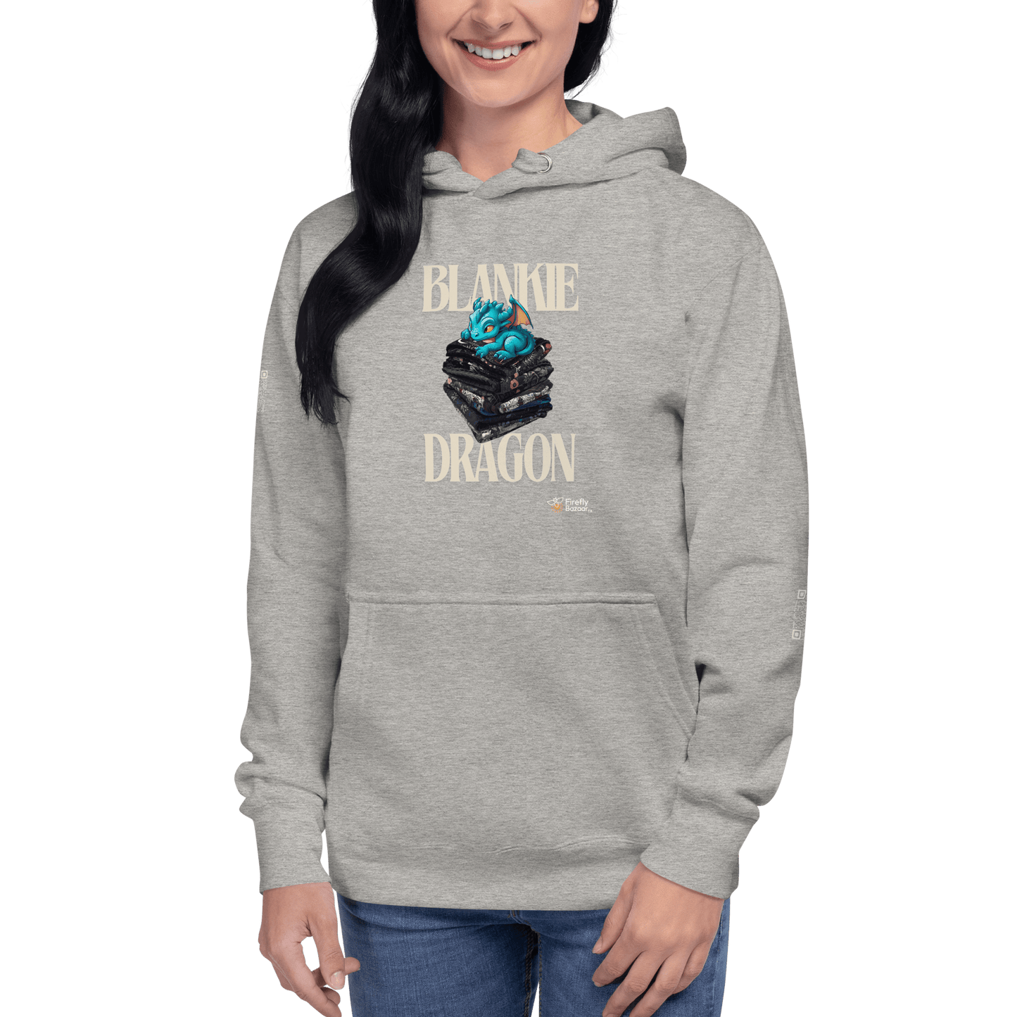 Blankie Dragon Supersoft Hoodie - FireflyBazaarTX