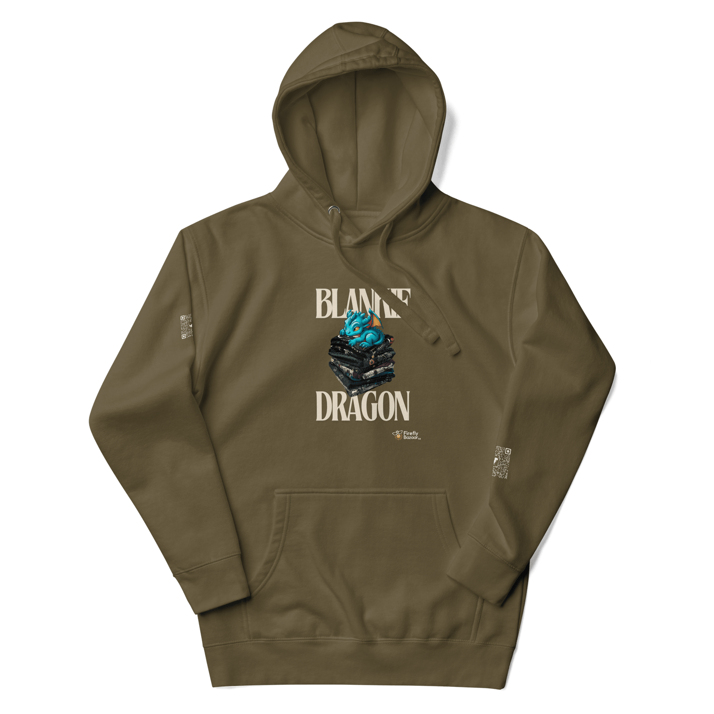 Blankie Dragon Supersoft Hoodie - FireflyBazaarTX