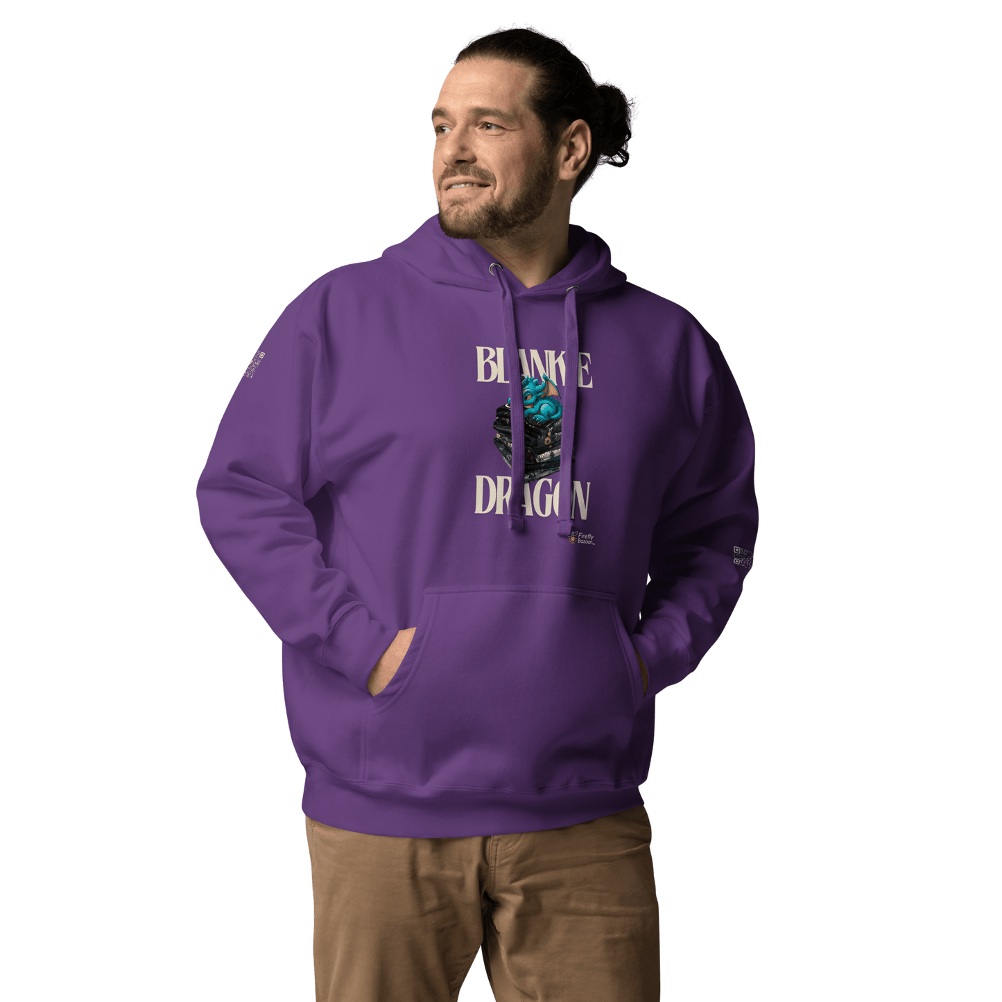 Blankie Dragon Supersoft Hoodie - FireflyBazaarTX