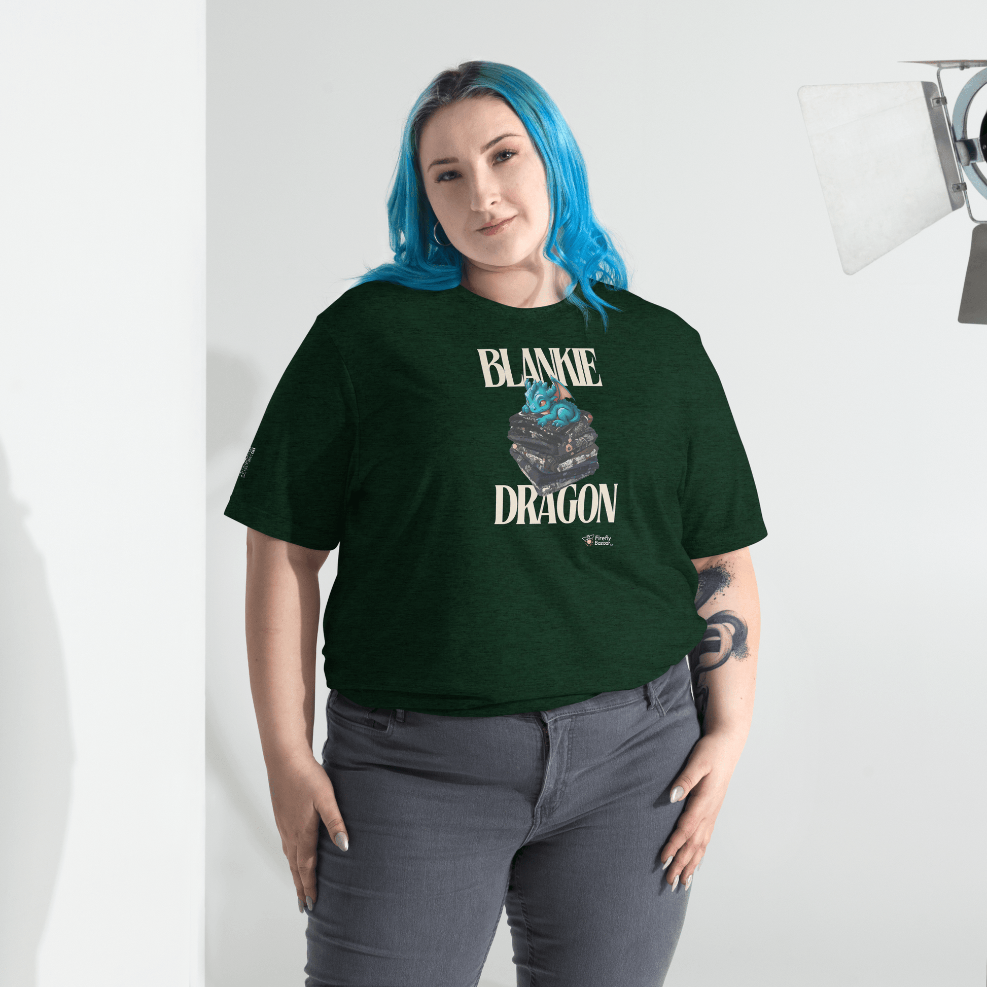 Blankie Dragon T-shirt - FireflyBazaarTX