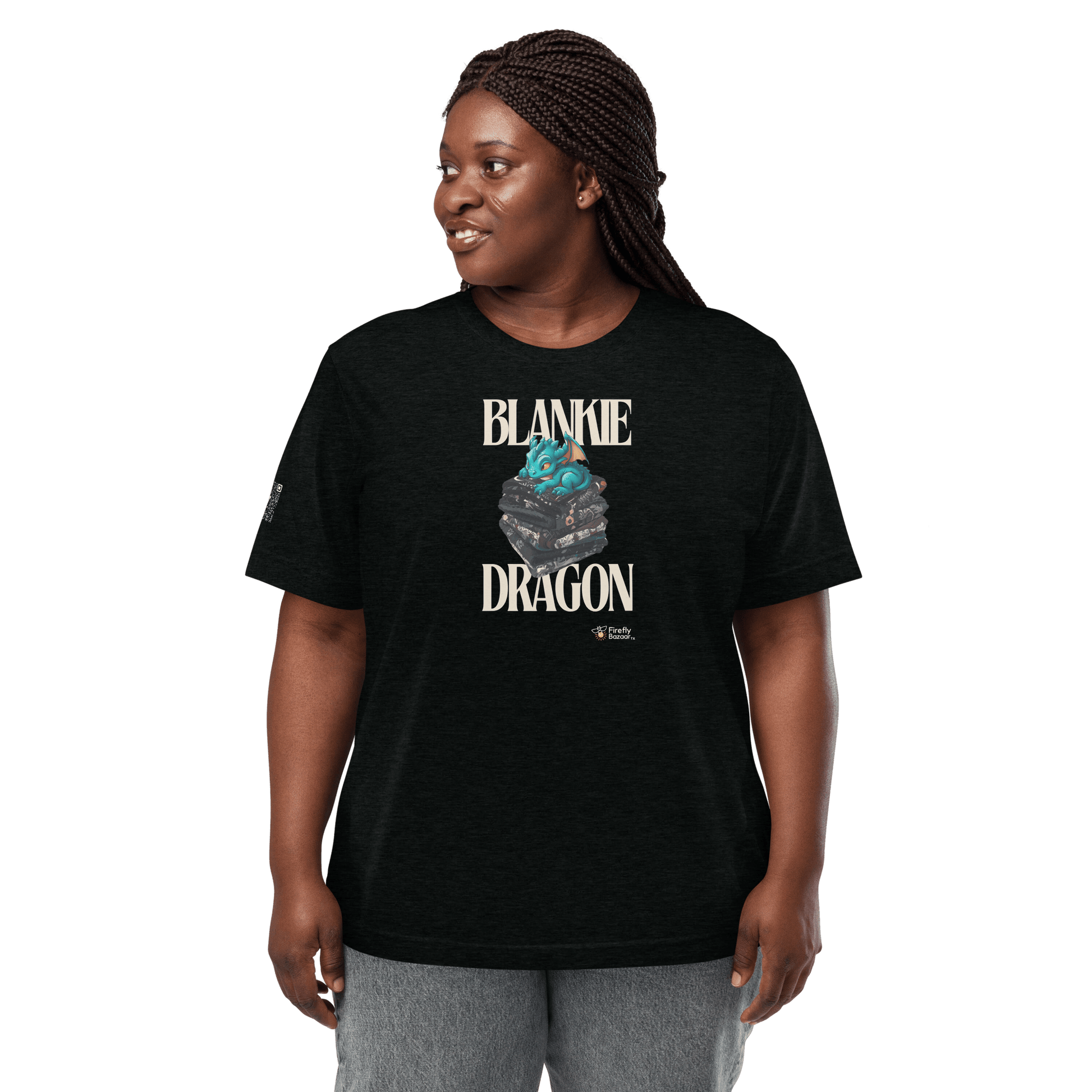 Blankie Dragon T-shirt - FireflyBazaarTX
