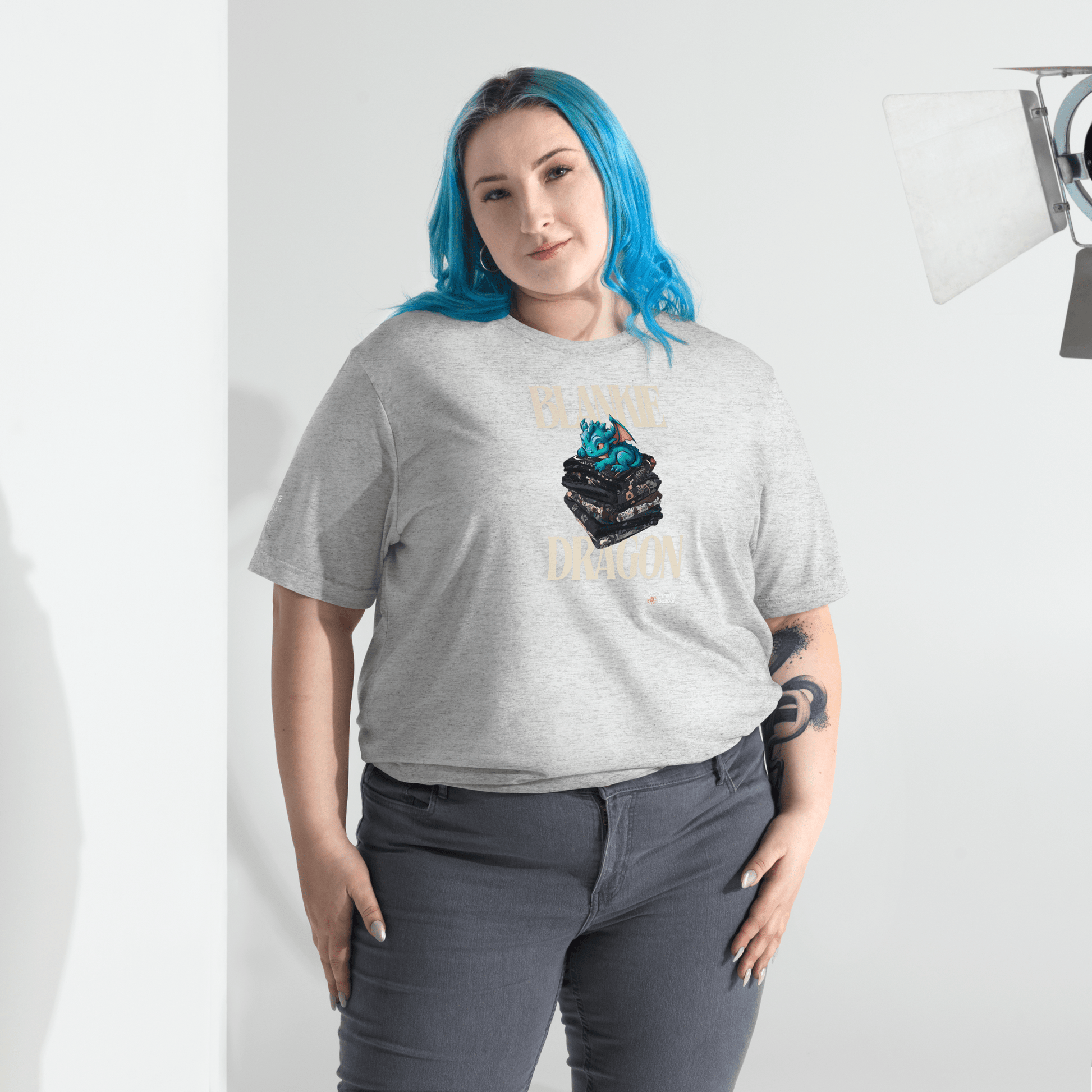 Blankie Dragon T-shirt - FireflyBazaarTX