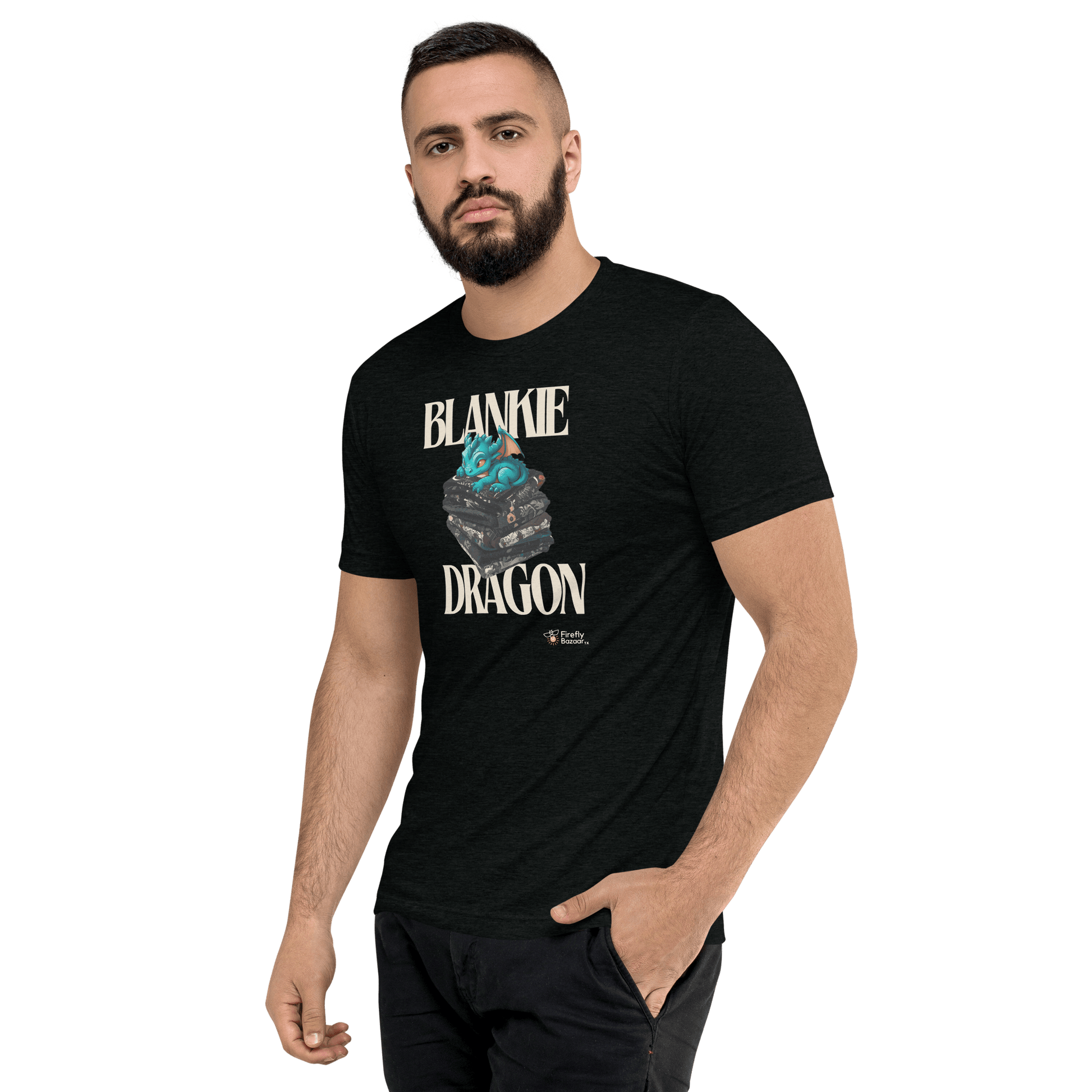 Blankie Dragon T-shirt - FireflyBazaarTX