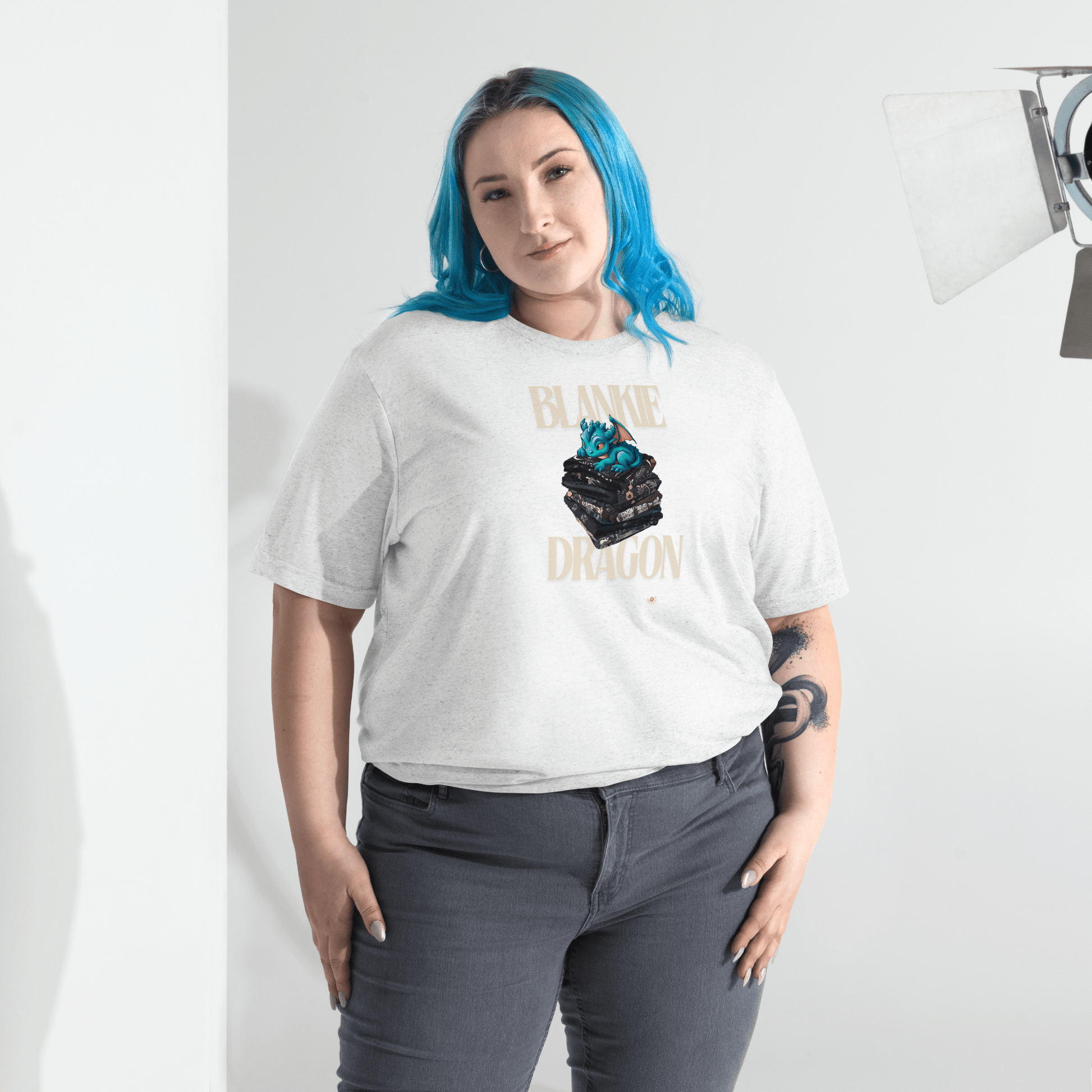 Blankie Dragon T-shirt - FireflyBazaarTX