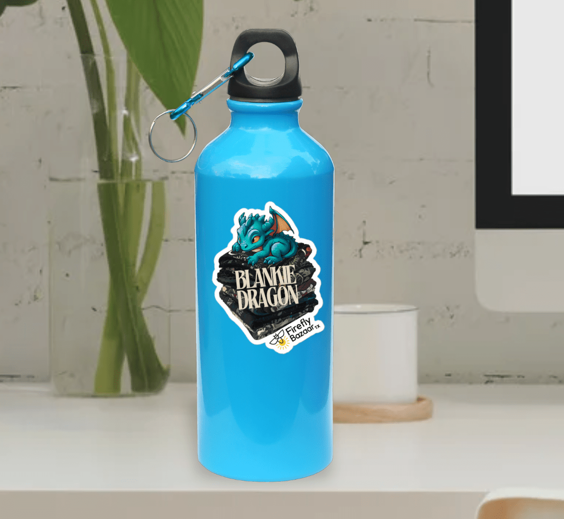 Blankie Dragon Vinyl Sticker - FireflyBazaarTX
