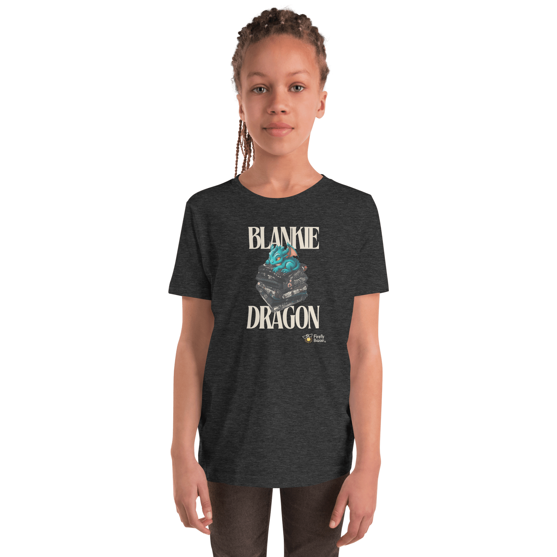 Blankie Dragon Youth T-Shirt - FireflyBazaarTX