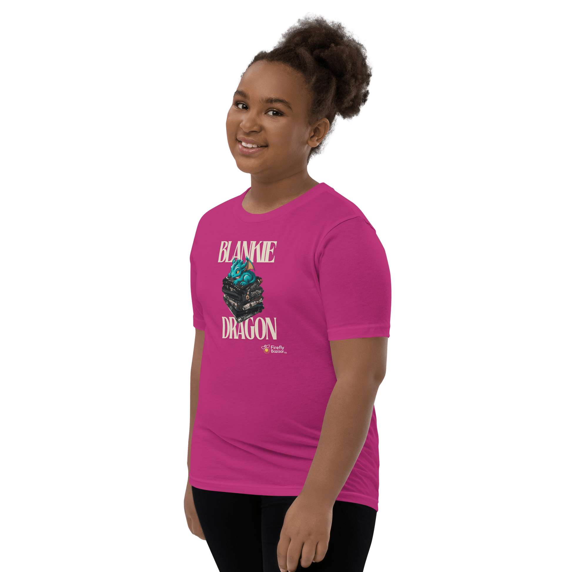 Blankie Dragon Youth T-Shirt - FireflyBazaarTX