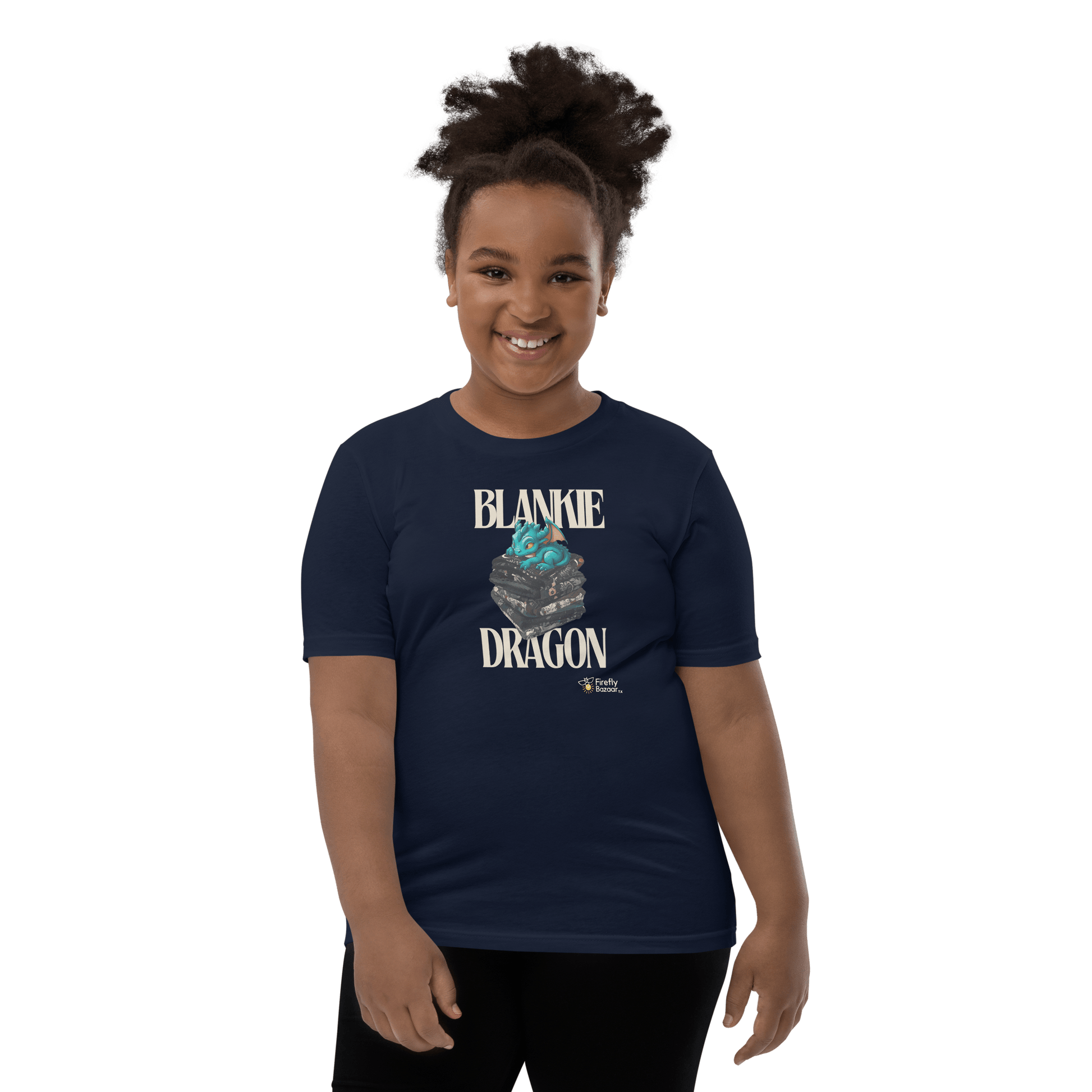 Blankie Dragon Youth T-Shirt - FireflyBazaarTX