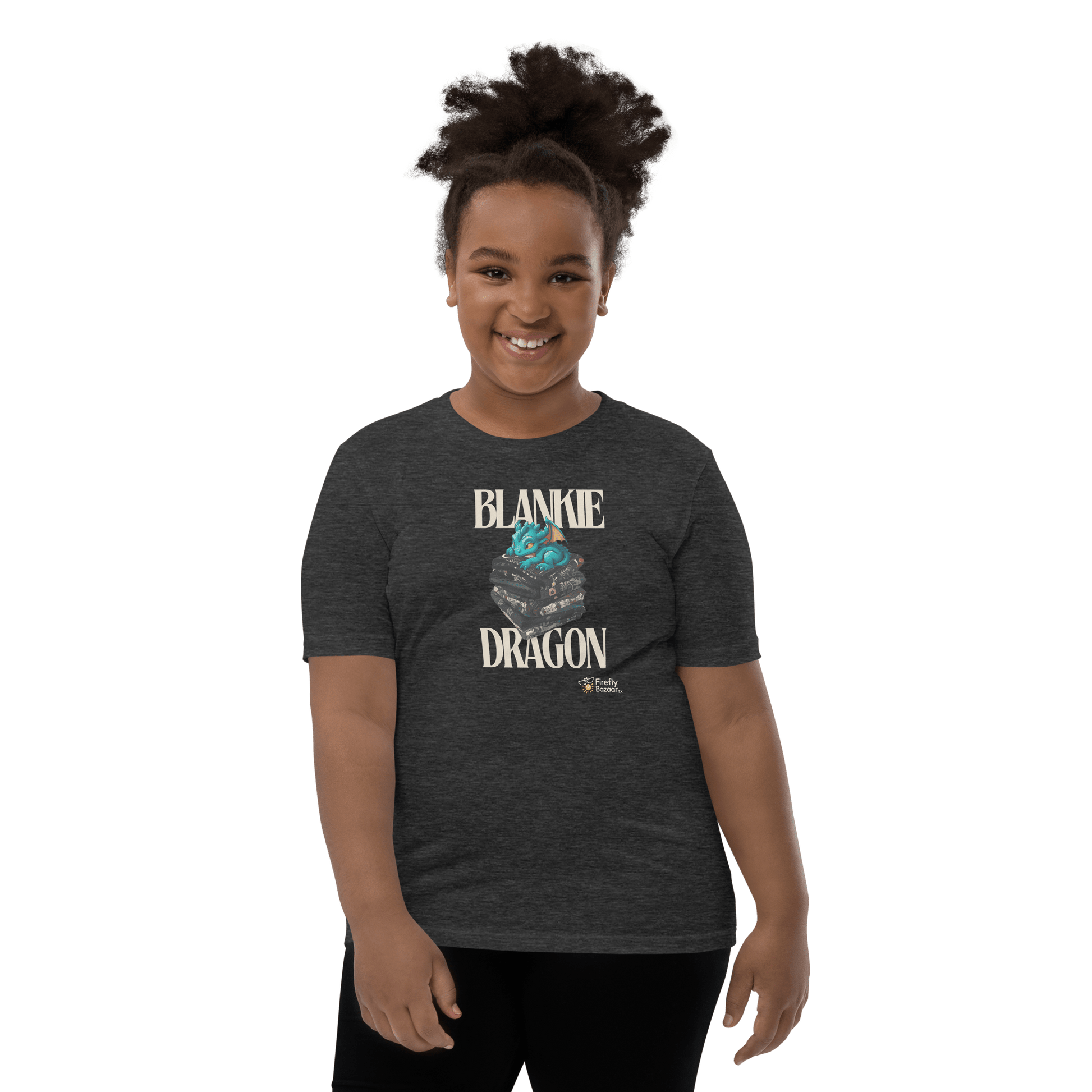 Blankie Dragon Youth T-Shirt - FireflyBazaarTX