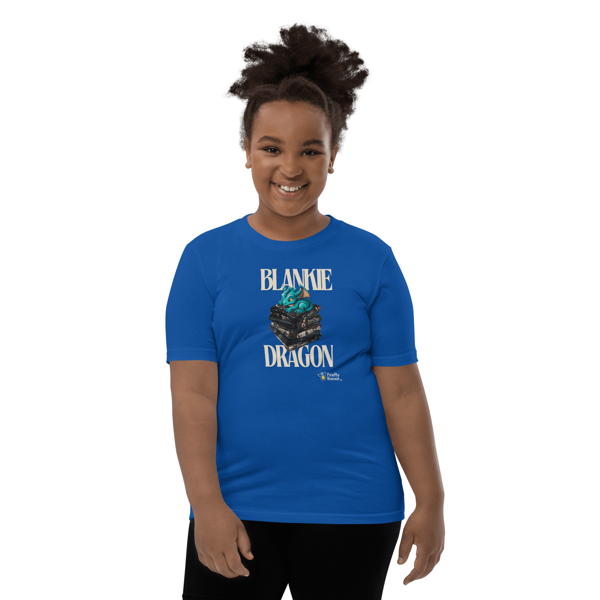 Blankie Dragon Youth T-Shirt - FireflyBazaarTX