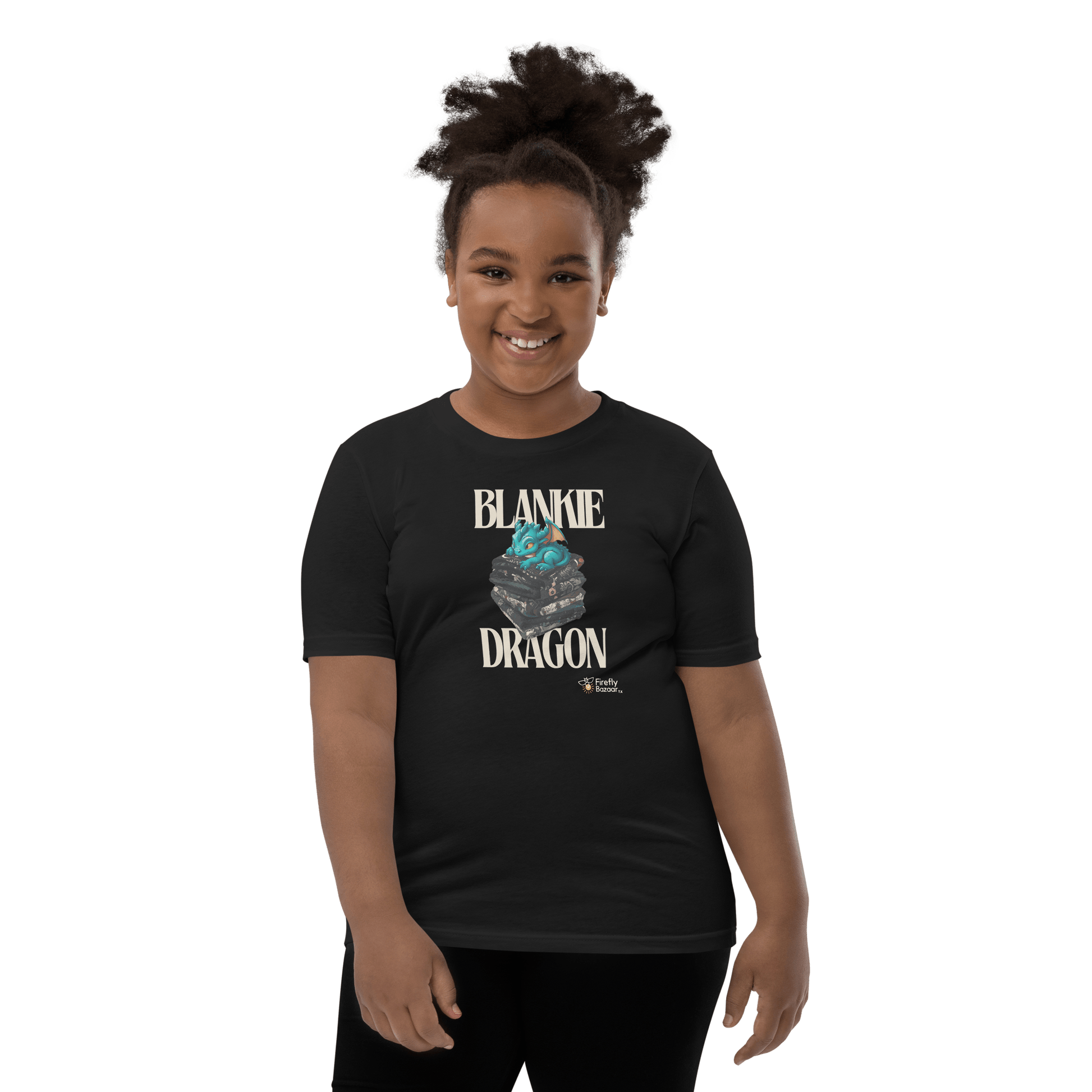 Blankie Dragon Youth T-Shirt - FireflyBazaarTX