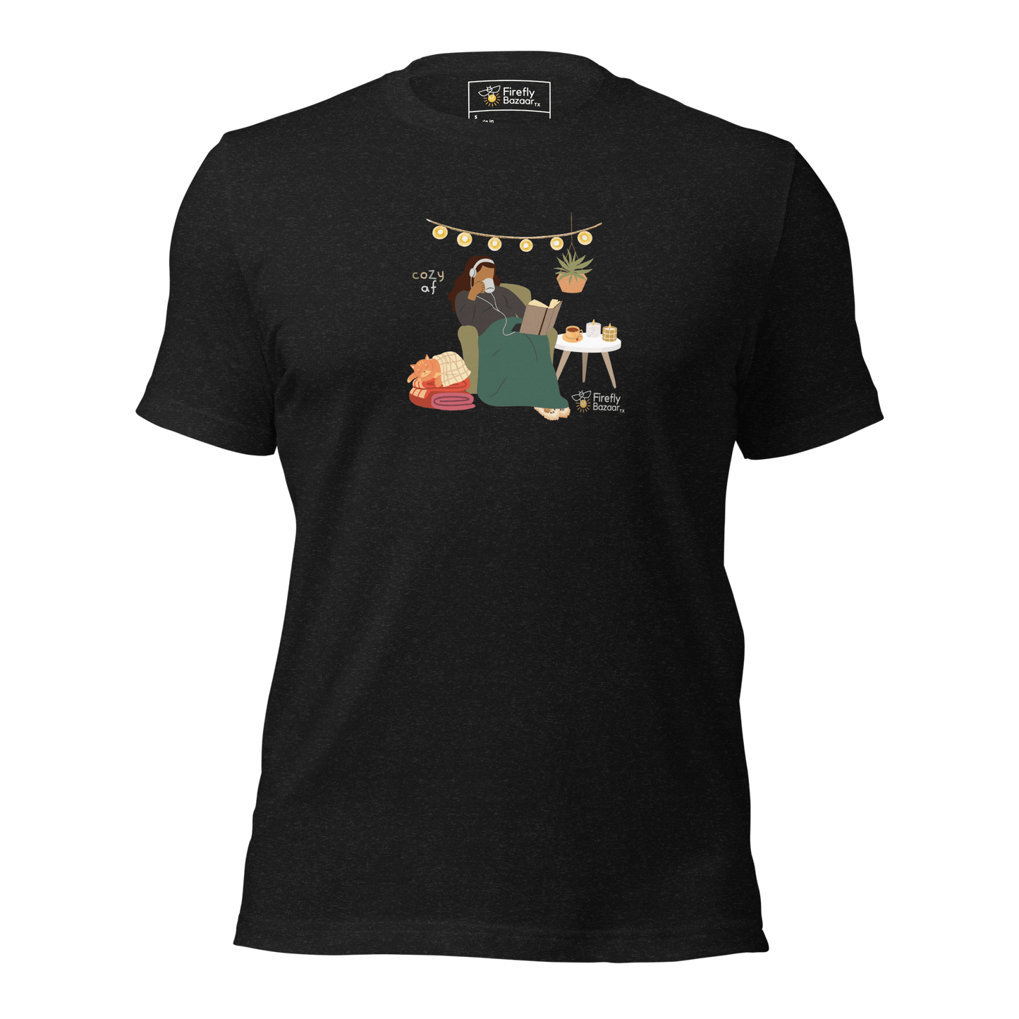 Cozy AF Tee - FireflyBazaarTX
