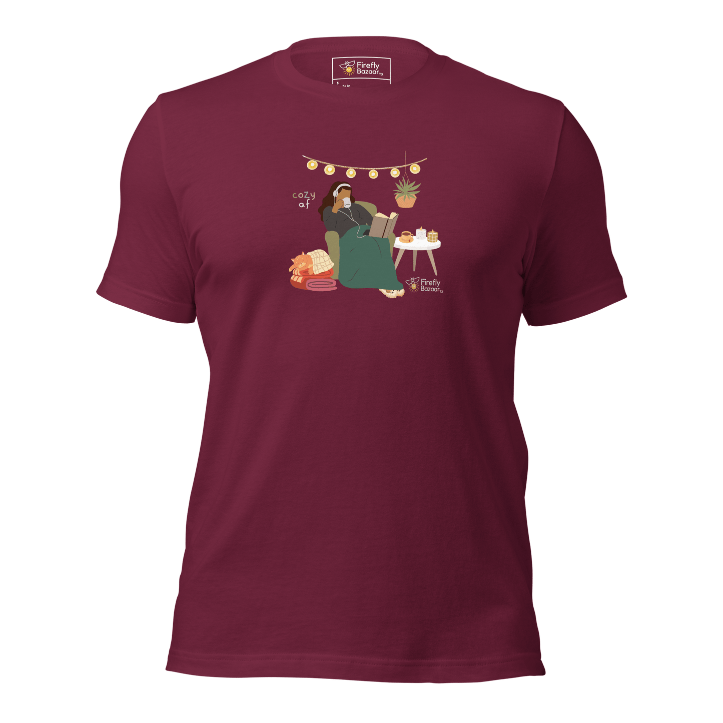 Cozy AF Tee - FireflyBazaarTX