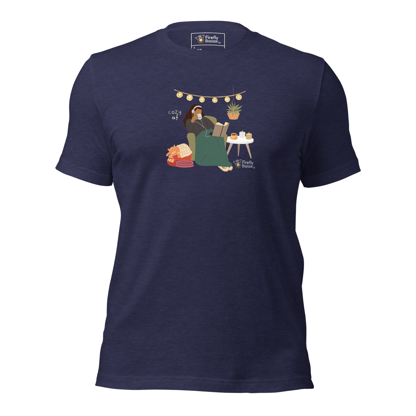 Cozy AF Tee - FireflyBazaarTX