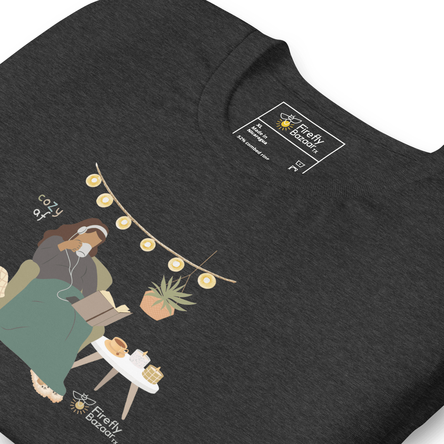 Cozy AF Tee - FireflyBazaarTX