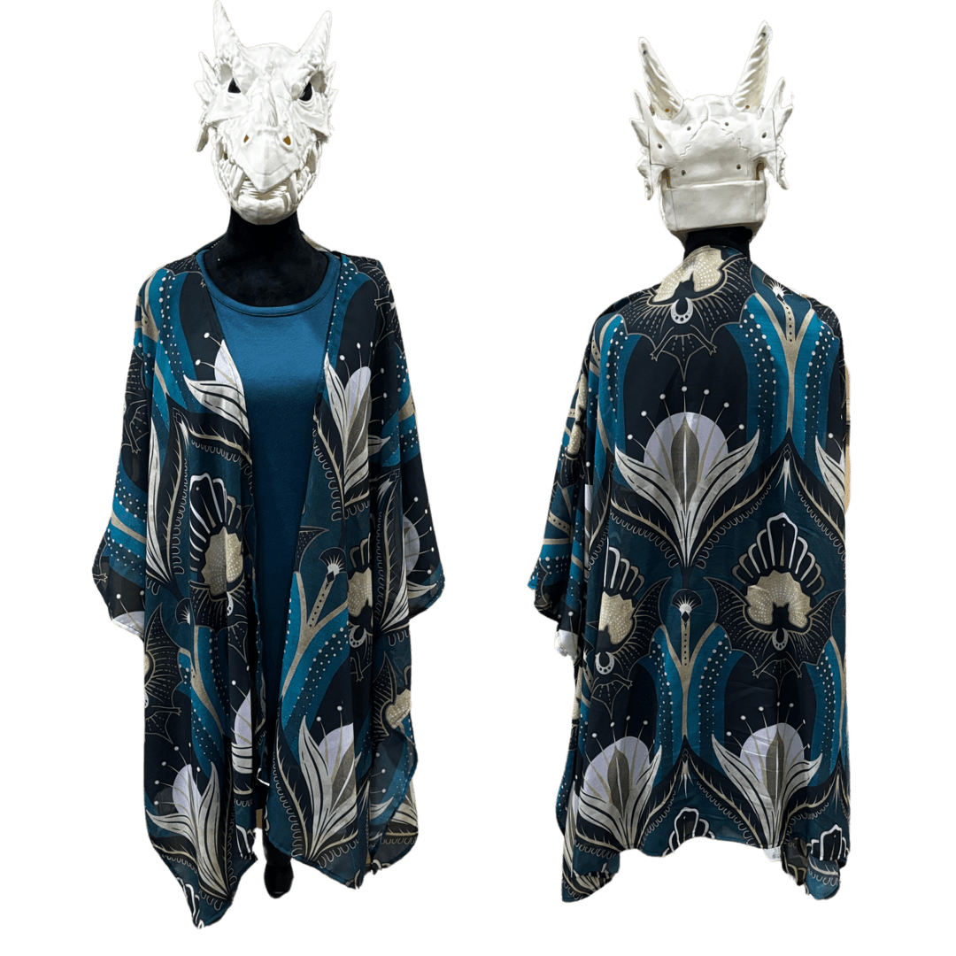 Custom Chiffon Kimono - FireflyBazaarTX