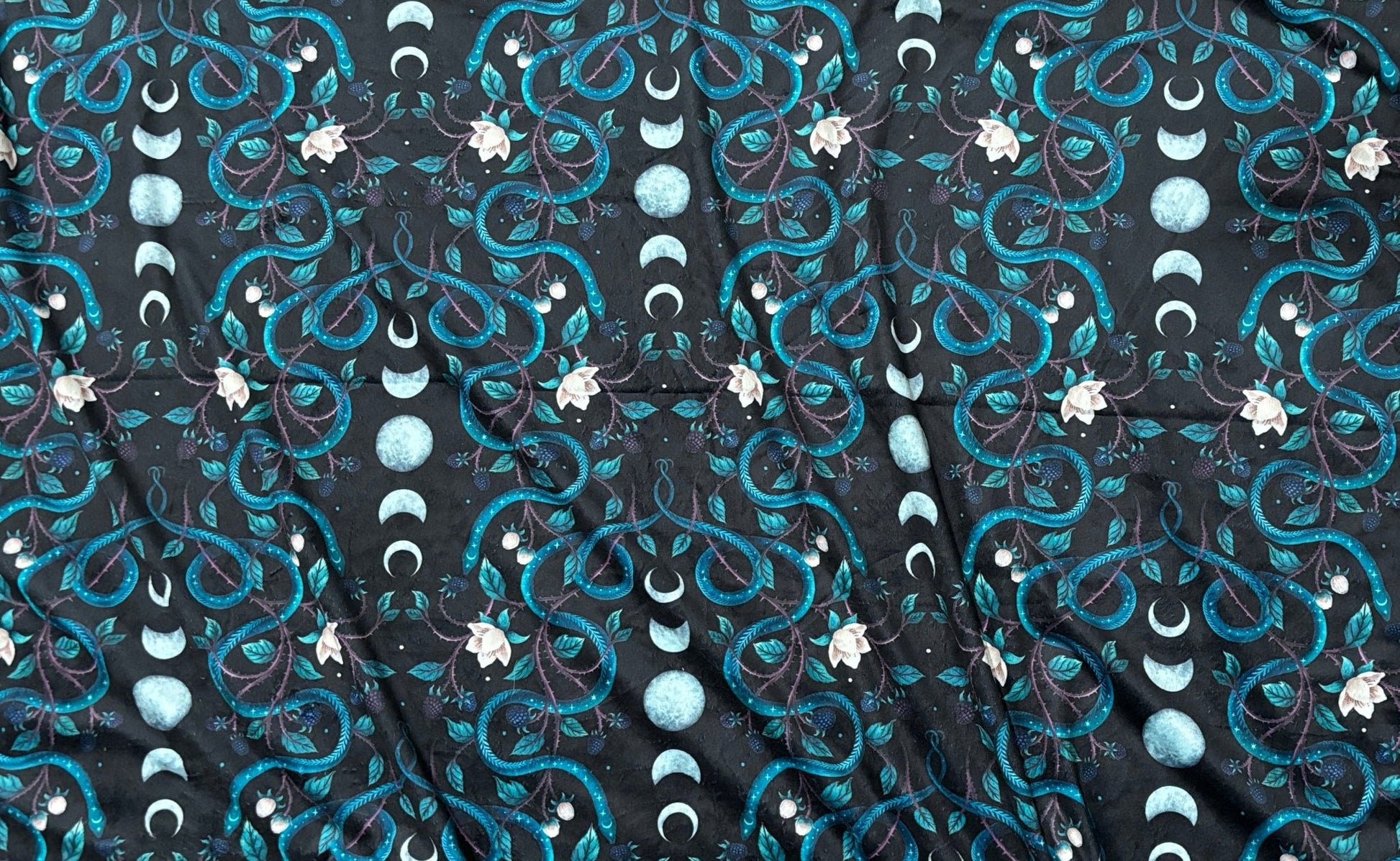 Custom Grownup Blankies - Dark Collection, Minky Blanket - FireflyBazaarTX