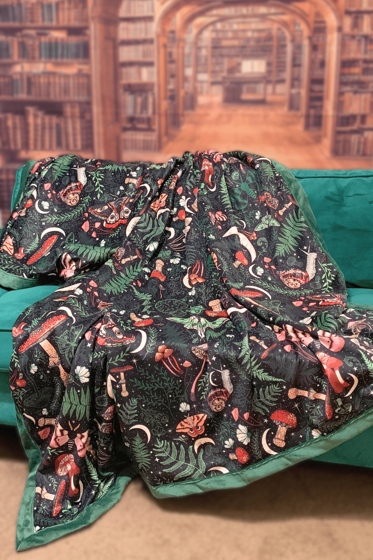 Custom Grownup Blankies - Dark Collection, Minky Blanket - FireflyBazaarTX