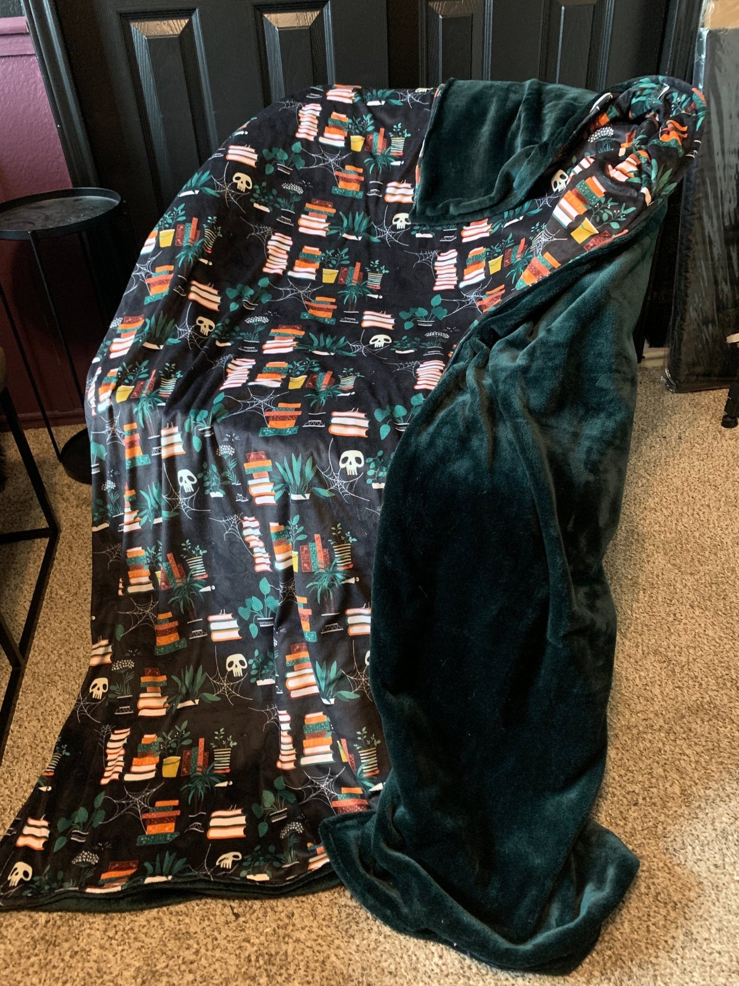 Custom Grownup Blankies - Dark Collection, Minky Blanket - FireflyBazaarTX