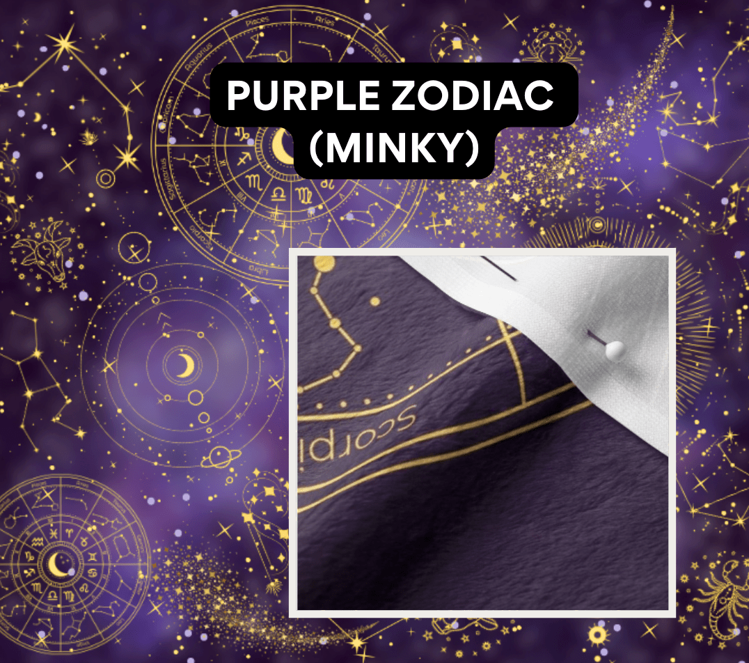 Custom Grownup Blankies - Dark Collection, Minky Blanket - FireflyBazaarTX