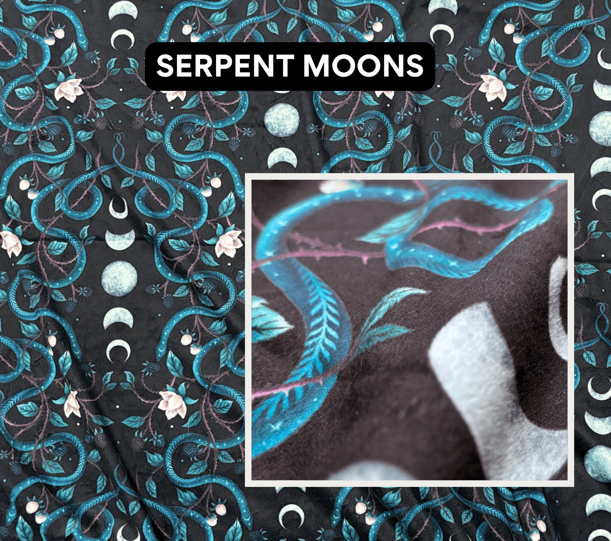 Custom Grownup Blankies - Dark Collection, Minky Blanket - FireflyBazaarTX