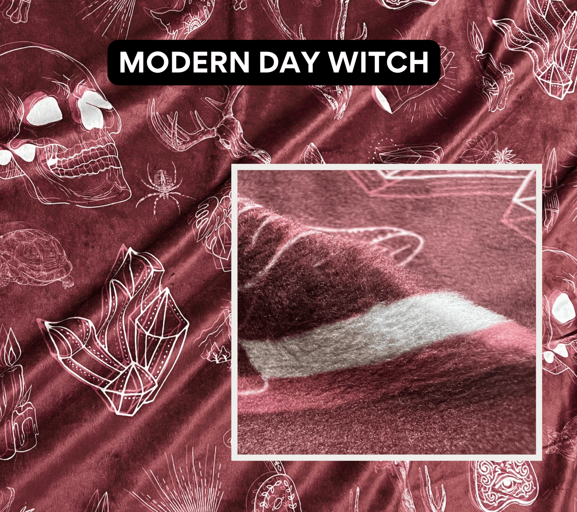 Custom Grownup Blankies - Dark Collection, Minky Blanket - FireflyBazaarTX