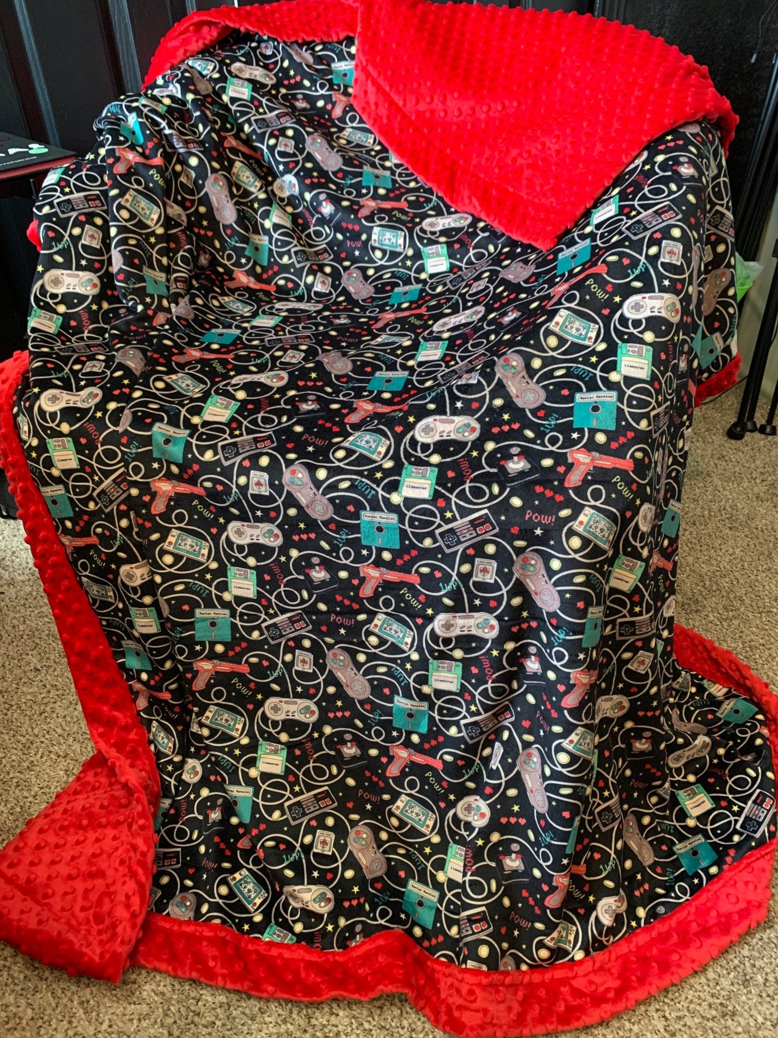 Custom Grownup Blankies - Nerdy & Fandom Collection, Minky Blanket - FireflyBazaarTX