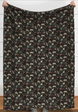 Custom Grownup Blankies - Nerdy & Fandom Collection, Minky Blanket - FireflyBazaarTX