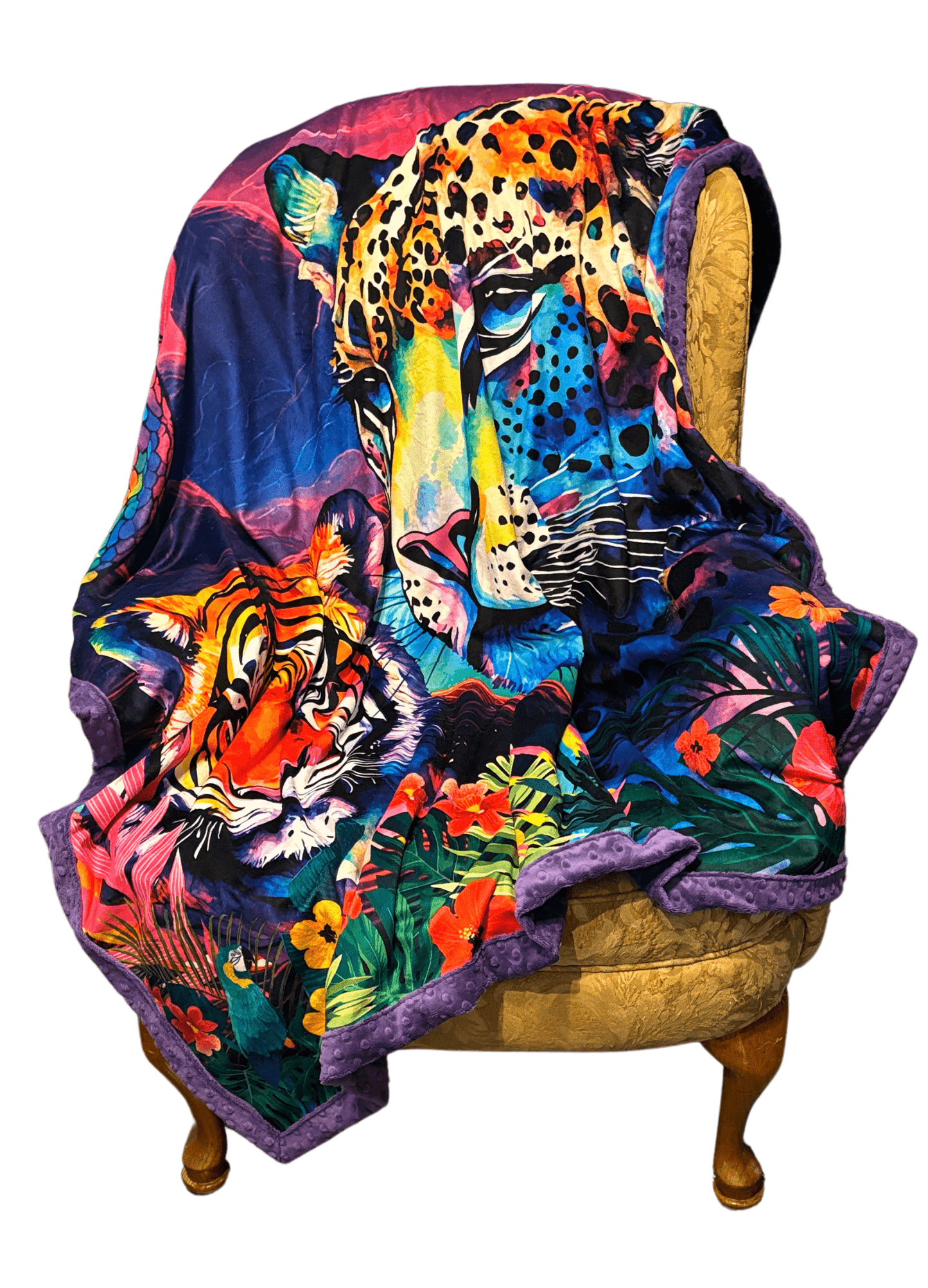 Custom Grownup Blankies - Nostalgia Collection, Minky Blanket - FireflyBazaarTX