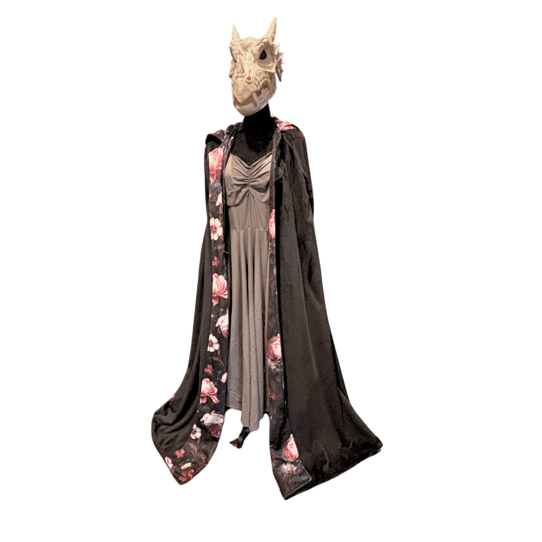 Deluxe Minky Cloak - Customizable Hooded Cape - FireflyBazaarTX
