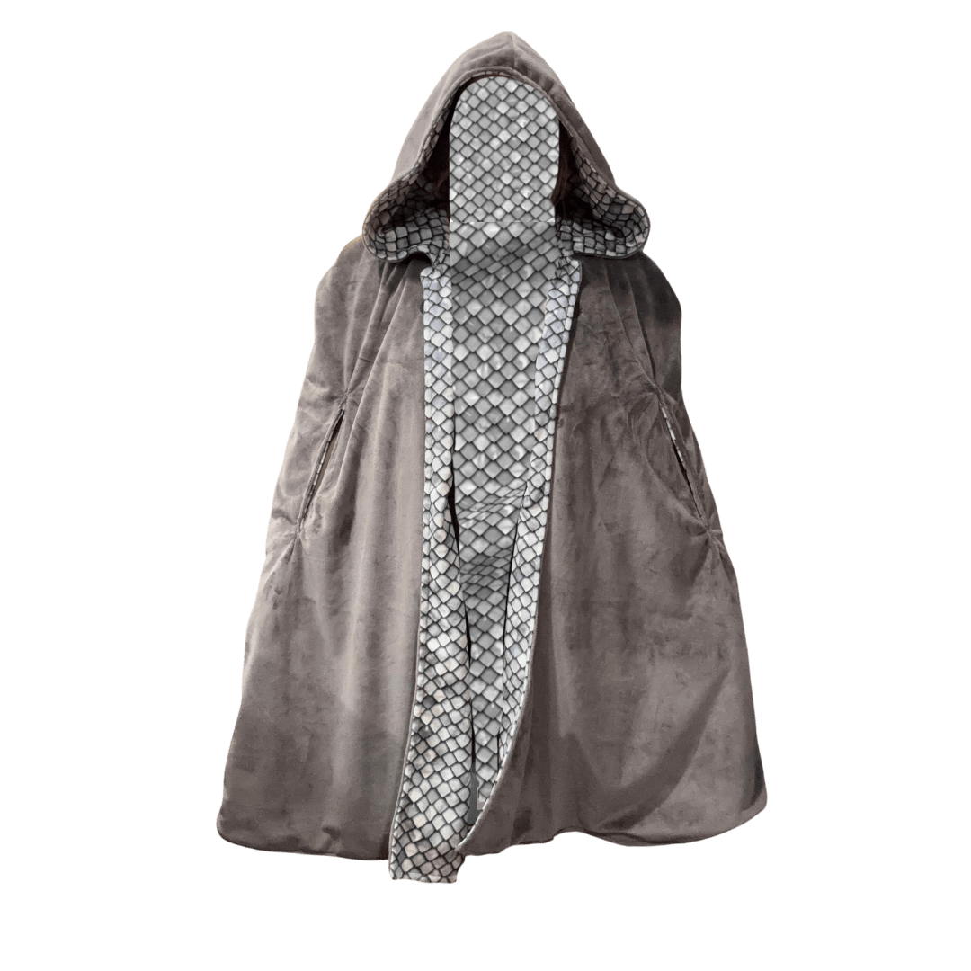 Deluxe Minky Cloak - Customizable Hooded Cape - FireflyBazaarTX