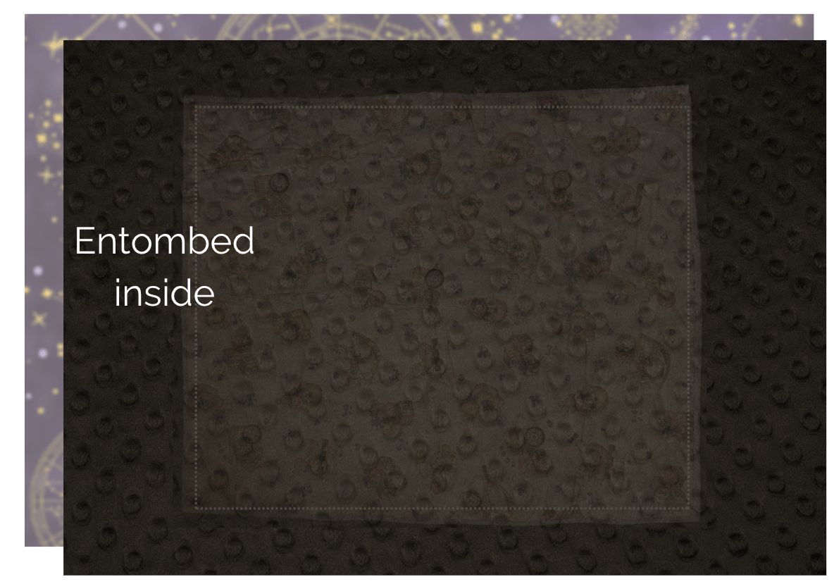 Entomb Baby Blankie into New Grownup Blankie - FireflyBazaarTX