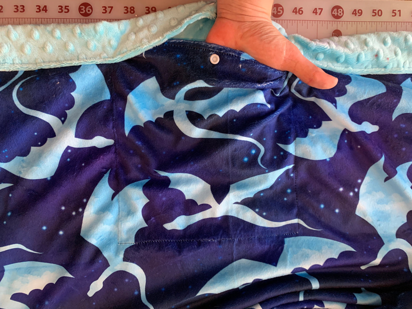 Entomb Baby Blankie into New Grownup Blankie - FireflyBazaarTX