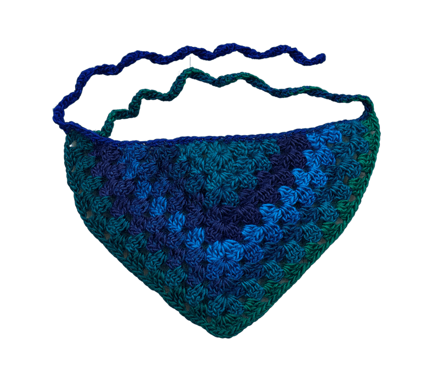 Kid - Made Crocheted Bandanas - Handmade headband, headcovering - FireflyBazaarTX