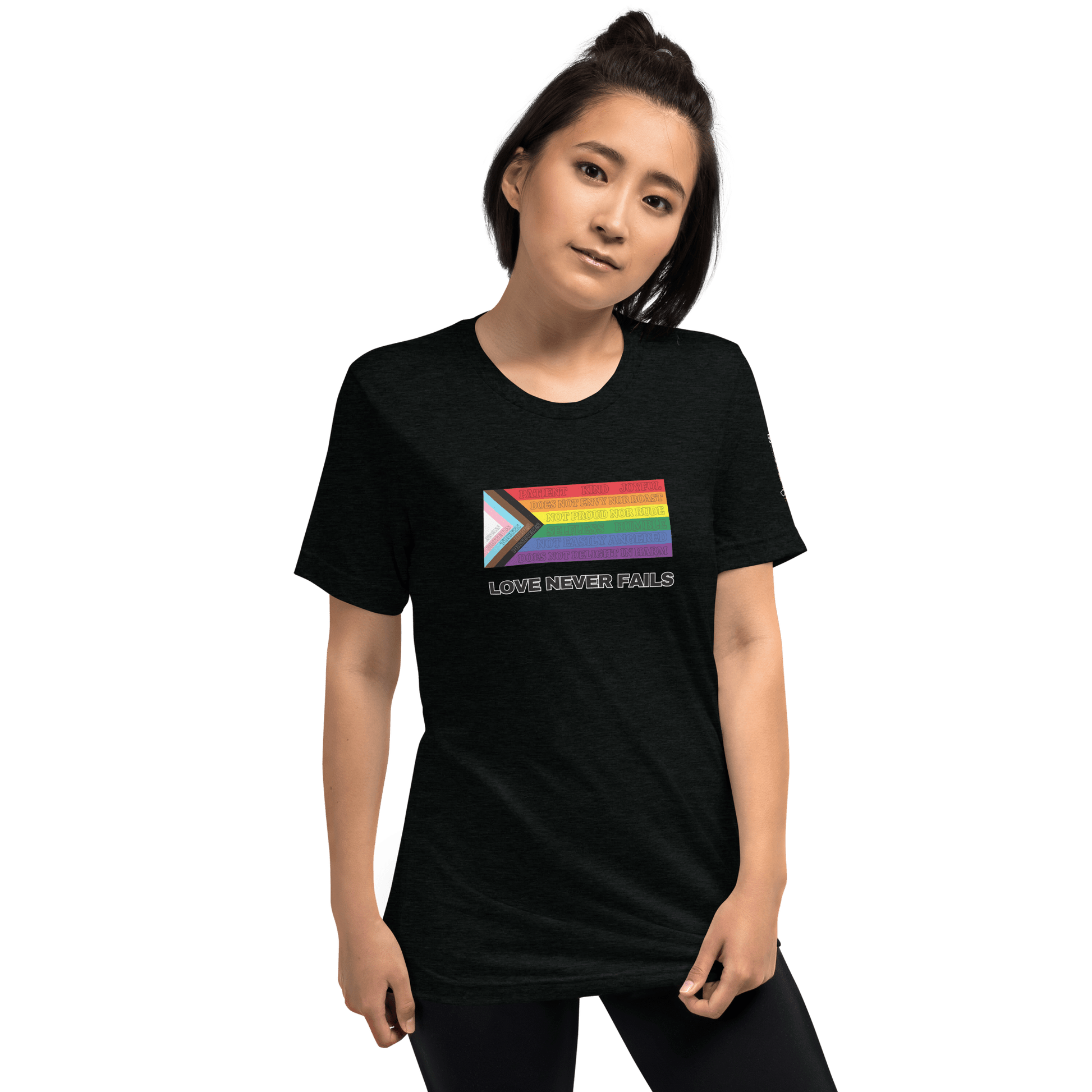 Love Never Fails T-shirt - FireflyBazaarTX