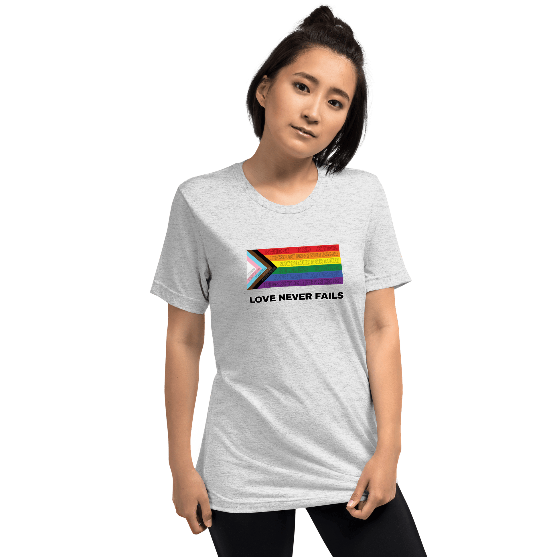 Love Never Fails T-shirt - FireflyBazaarTX