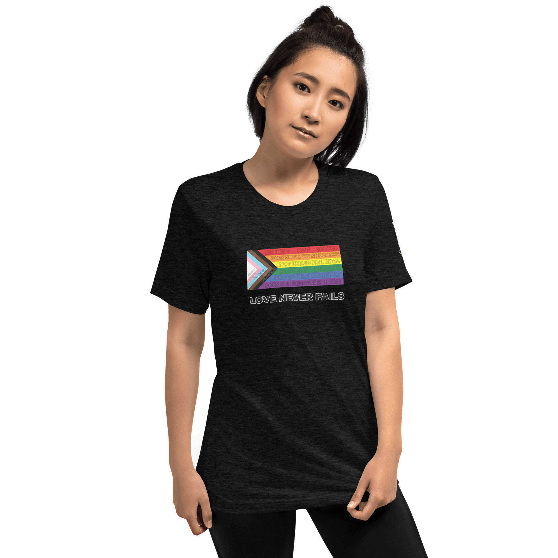 Love Never Fails T-shirt - FireflyBazaarTX