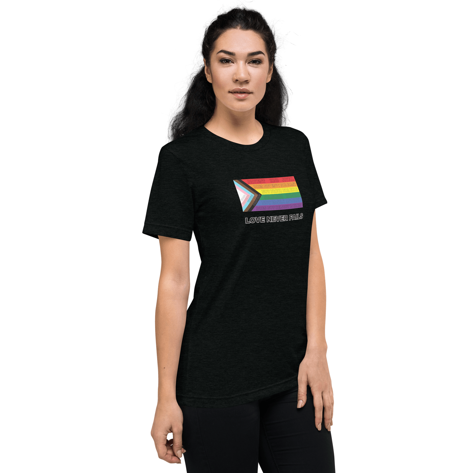 Love Never Fails T-shirt - FireflyBazaarTX