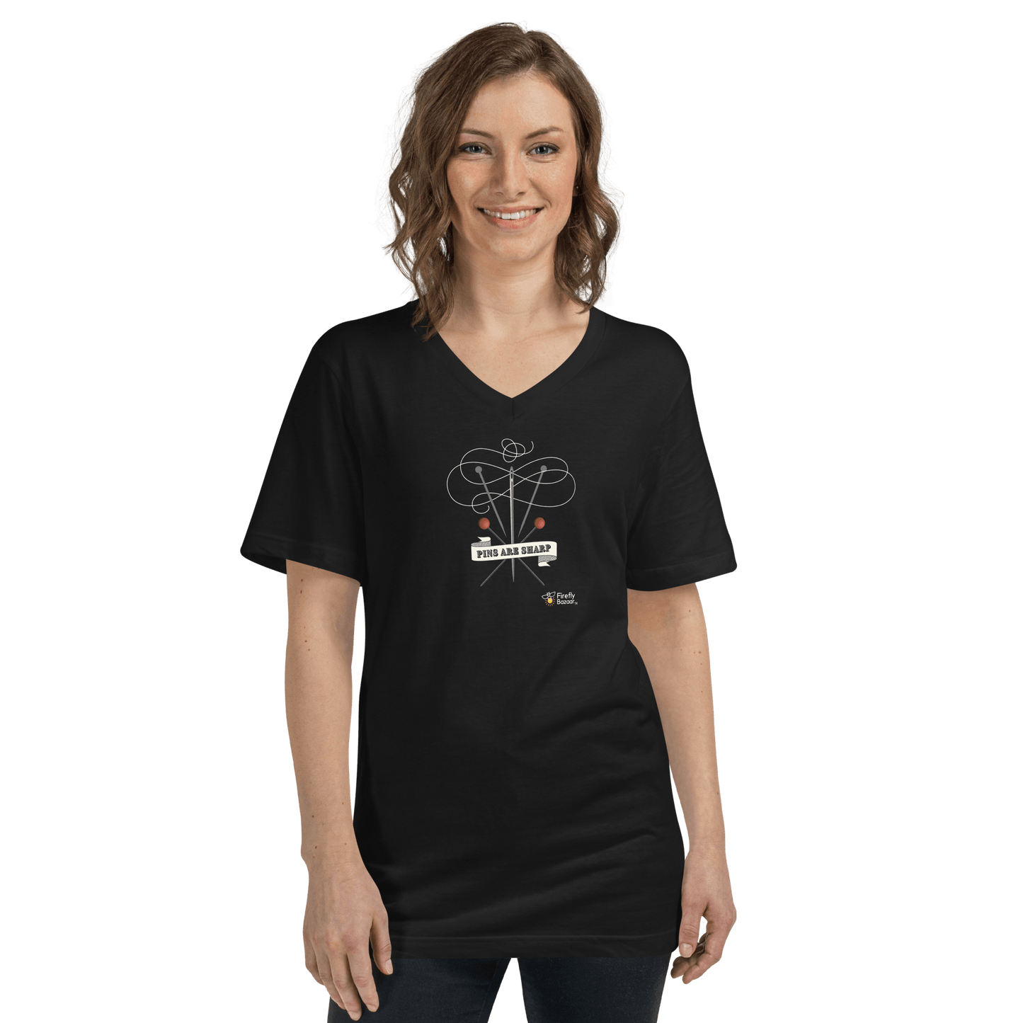 Pins are Sharp Tee - FireflyBazaarTX