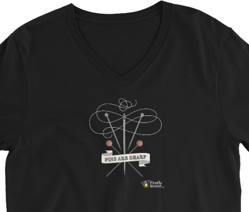 Pins are Sharp Tee - FireflyBazaarTX