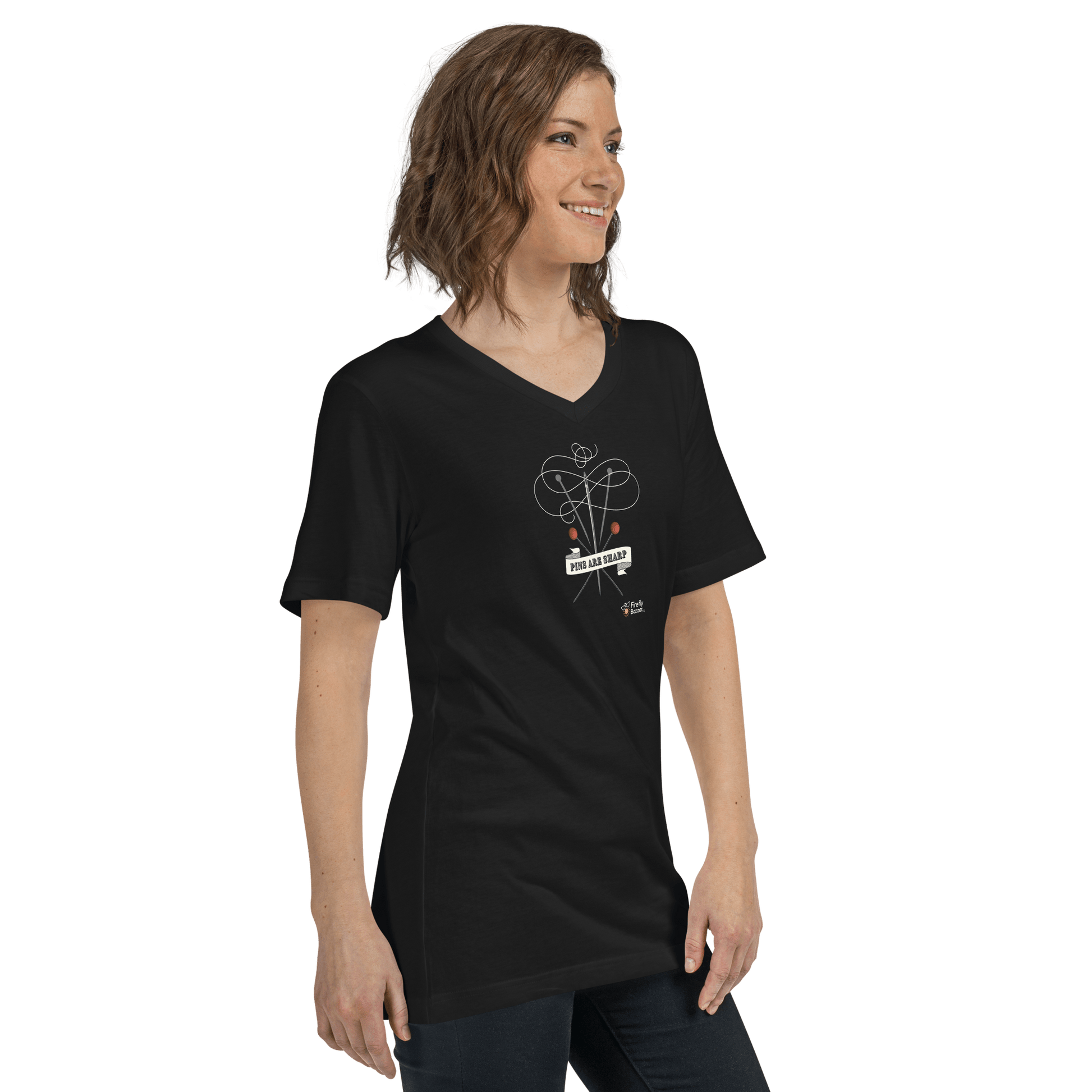 Pins are Sharp Tee - FireflyBazaarTX