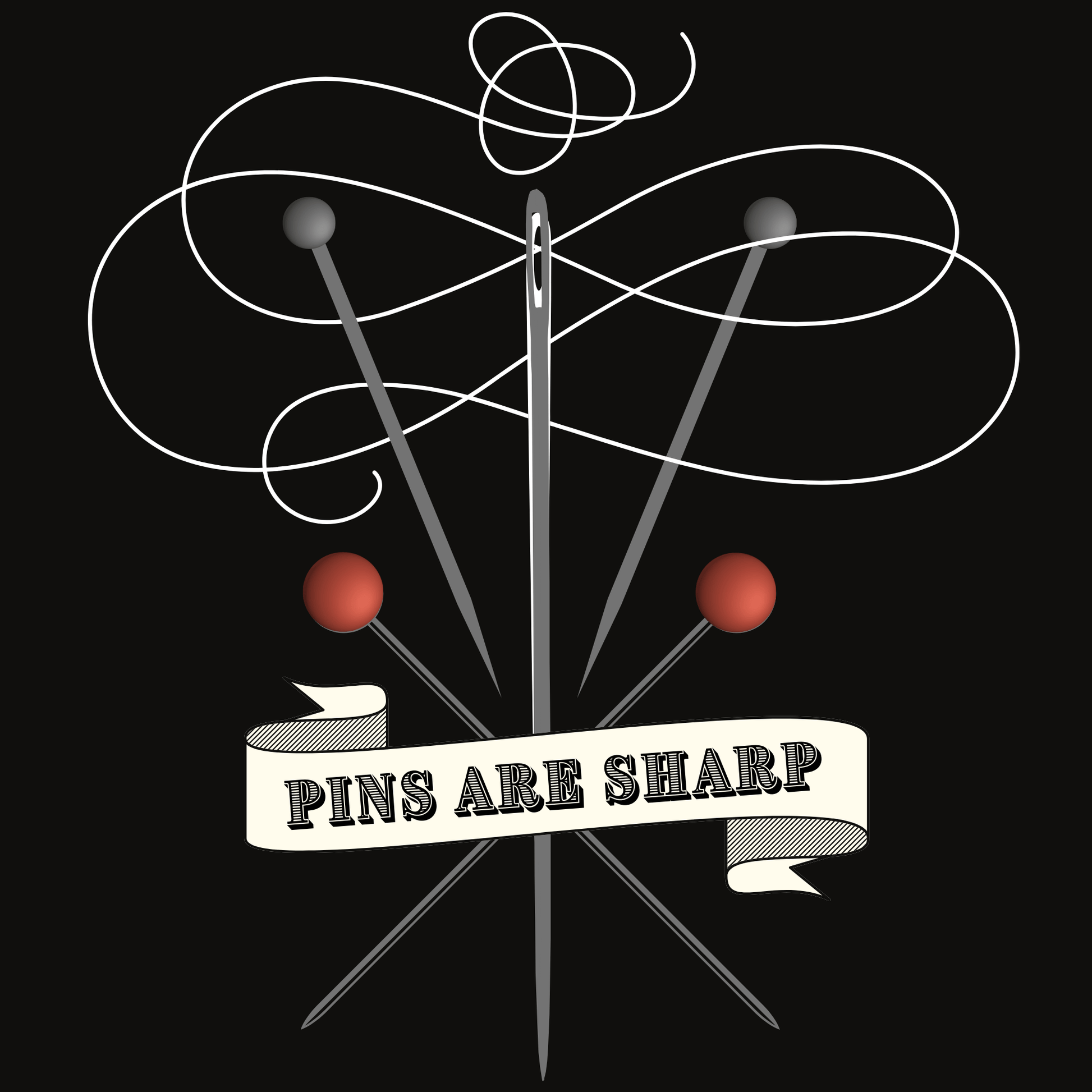 Pins are Sharp Tee - FireflyBazaarTX