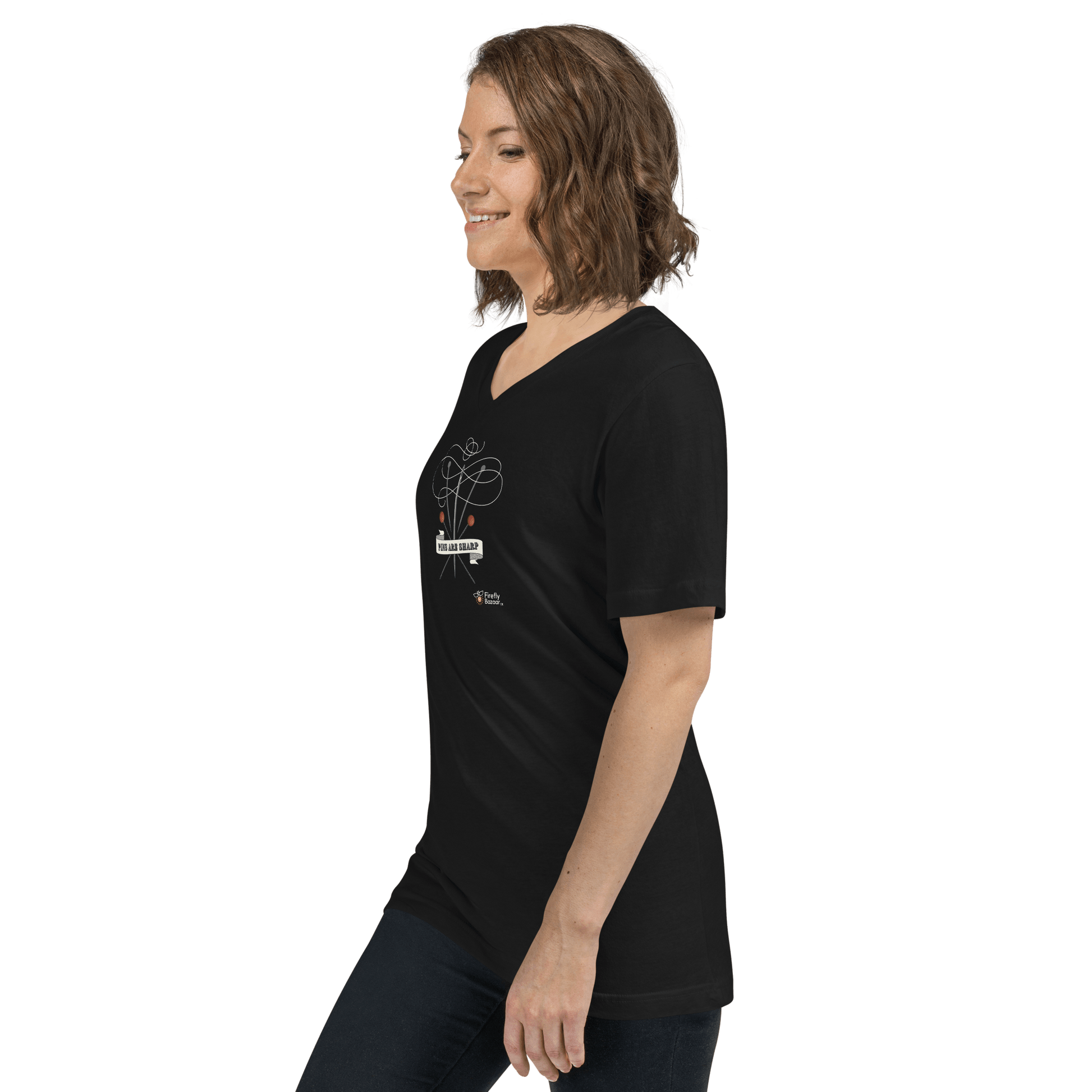 Pins are Sharp Tee - FireflyBazaarTX