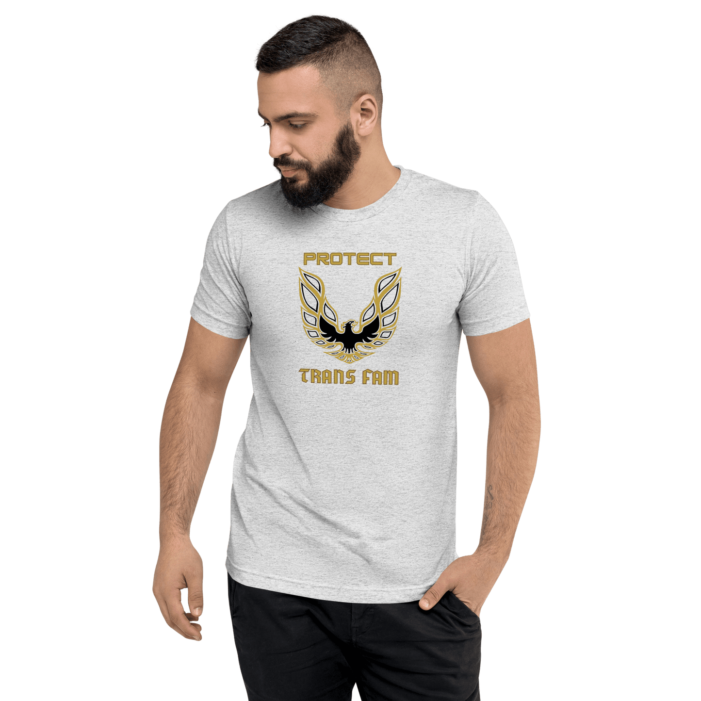 Protect Trans Fam Tee - FireflyBazaarTX