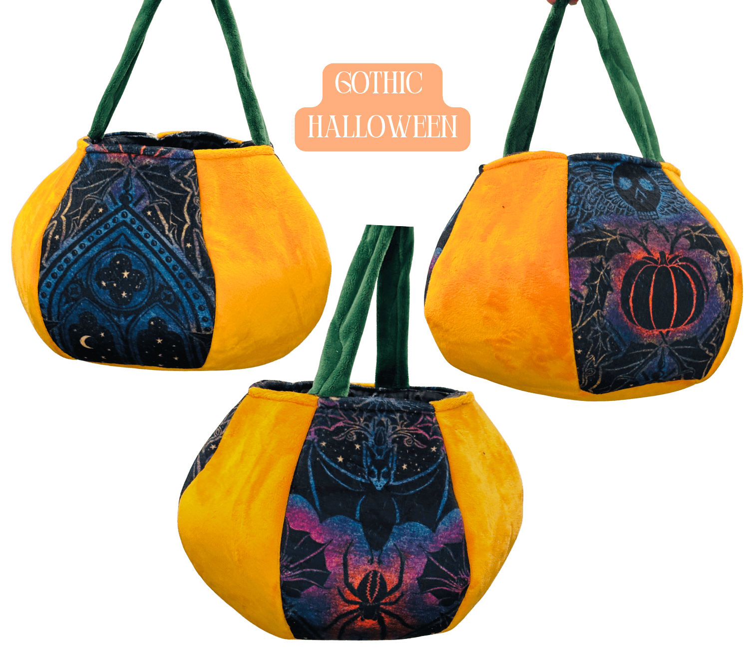 Pumpkin Trick - or - Treat Bag - FireflyBazaarTX