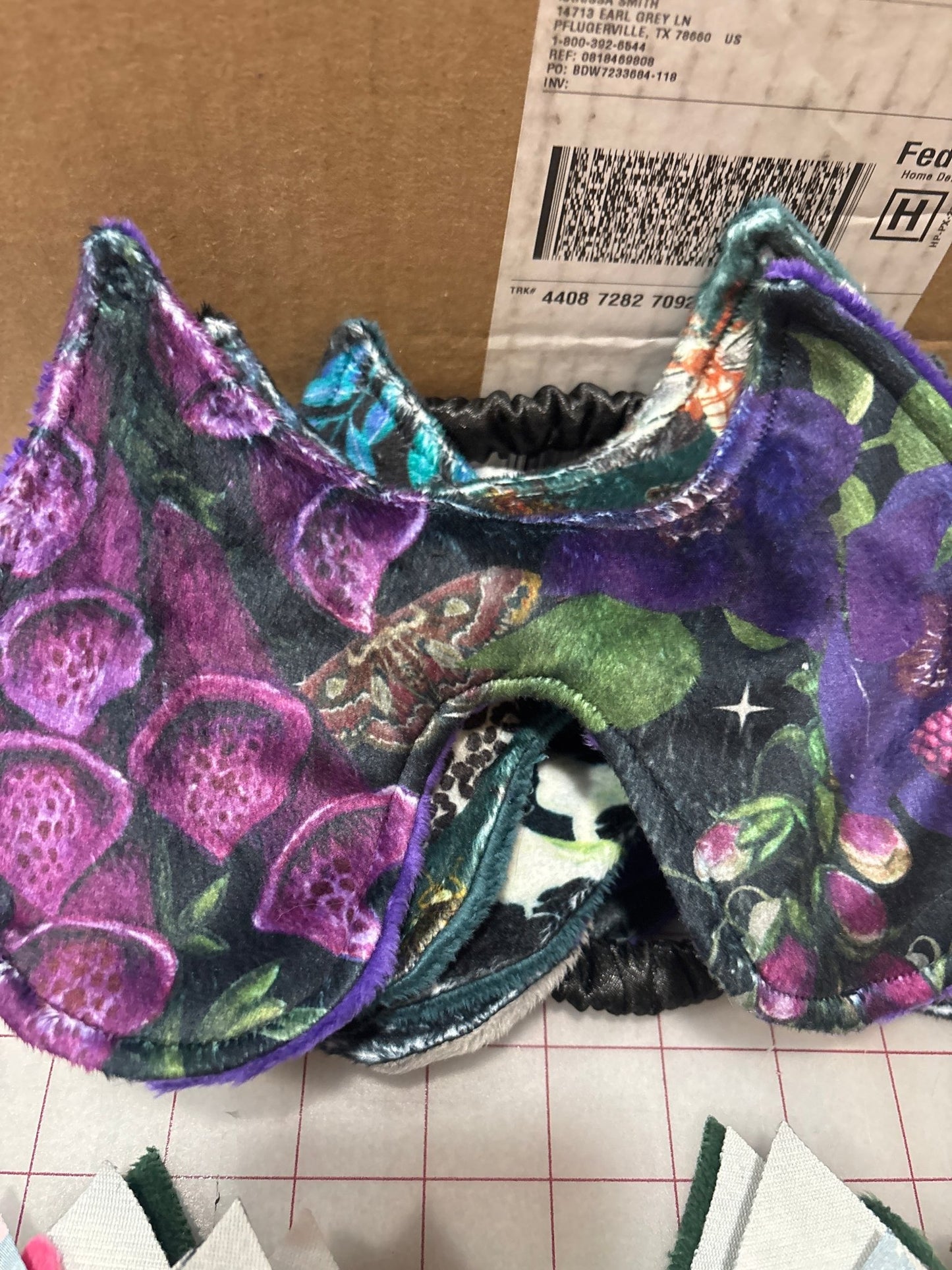 Ready - Made Cat Ear Sleep Mask - FireflyBazaarTX