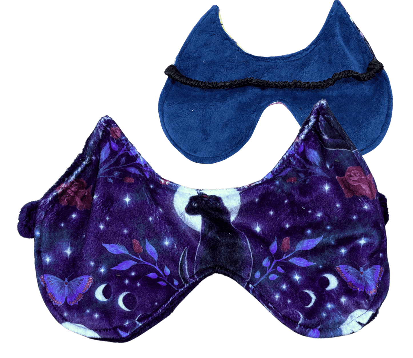 Ready - Made Cat Ear Sleep Mask - FireflyBazaarTX