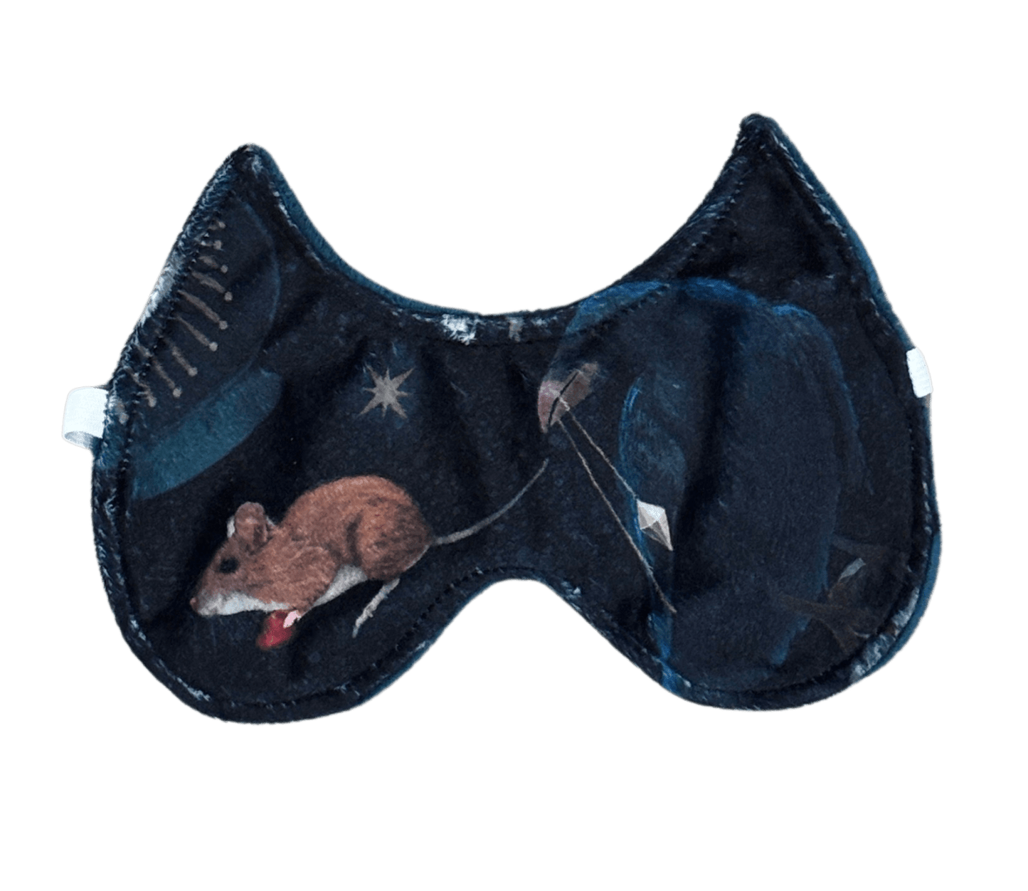 Ready - Made Cat Ear Sleep Mask - FireflyBazaarTX